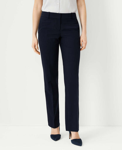 The Petite Straight Pant In Seasonless Stretch