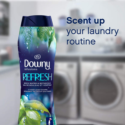Downy Infusions In Wash Scent Booster Beads, CALM, Soothing Lavender and Vanilla Bean Scent, 24 oz Laundry Beads