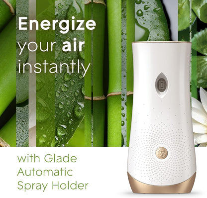 Glade Automatic Spray Air Freshener Refill, Scented Air Freshener for Home and Bathroom, Clean Linen, 6.2 Oz, 3 Count