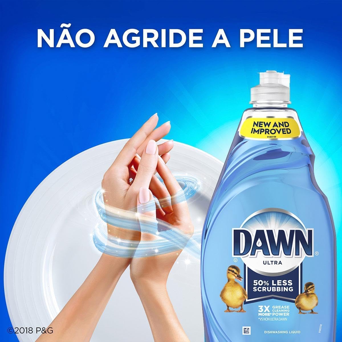 Dawn Dishwashing Liquid Dish Soap, Original Scent, 38 fl oz
