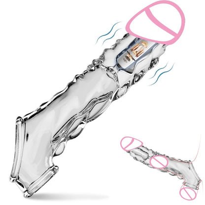 2023 latest hot style low price -Reusable penis extension vibrator