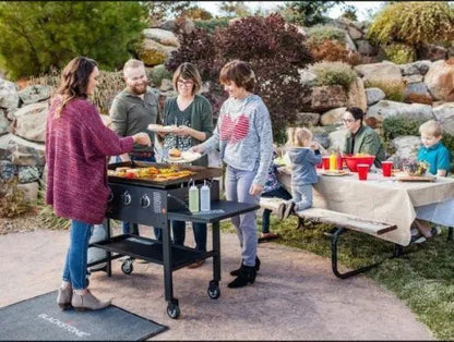 🔥Blackstone 4-Burner 36′′ Griddle Cooking Station With Side Shelves (Limited one piece)