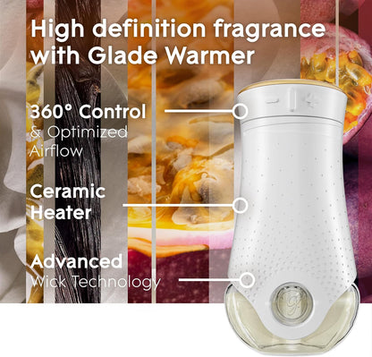 Glade PlugIns Refills Air Freshener, Scented and Essential Oils for Home and Bathroom, Apple Cinnamon, 3.35 Fl Oz, 5 Count