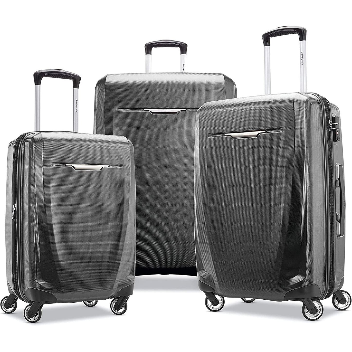 Winfield 3 DLX Hardside Luggage with Spinners, 3-Piece Set
