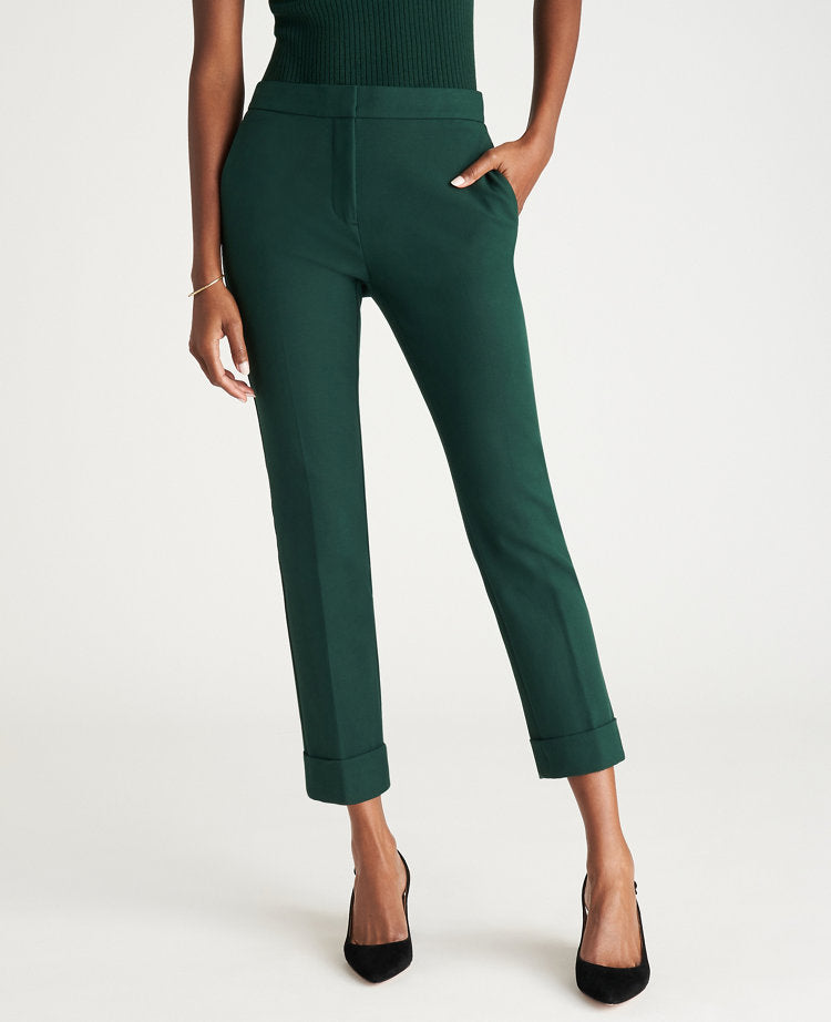 The High Waist Ankle Pant - Curvy Fit