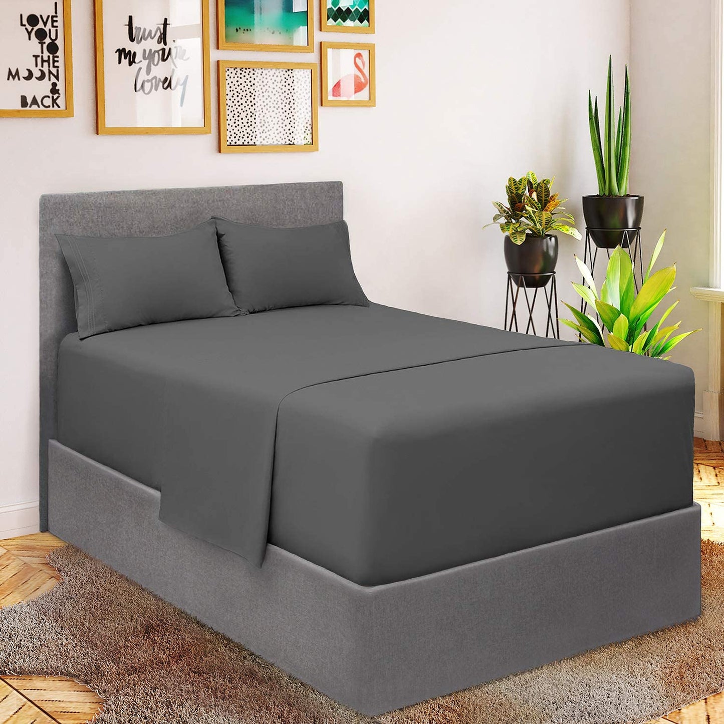 Queen Sheet Sett- 4 Piece