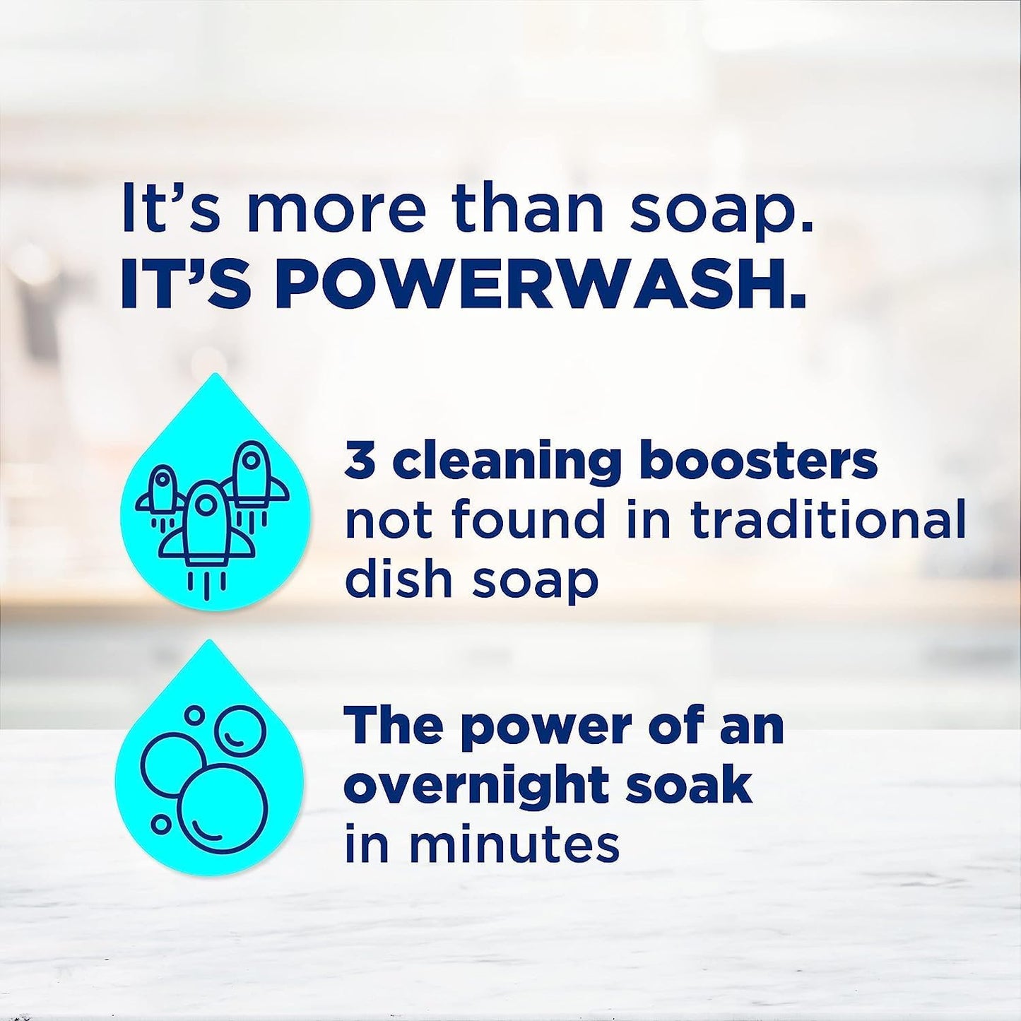 Dawn Powerwash Spray Starter Kit, Platinum Dish Soap, Fresh Scent, 1 Starter Kit + 1 Dawn Powerwash Refill, 16 fl oz each (Pack of 2)