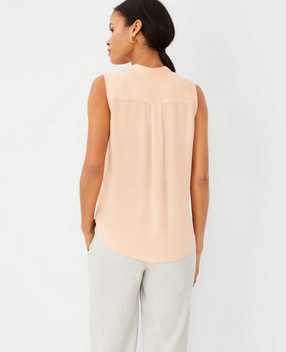 Sleeveless Camp Shirt