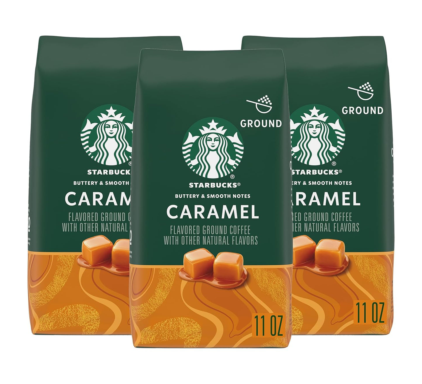 Starbucks Ground Coffee, Medium Roast Coffee, Pike Place Roast, 100% Arabica, 1 Bag (28 Oz)