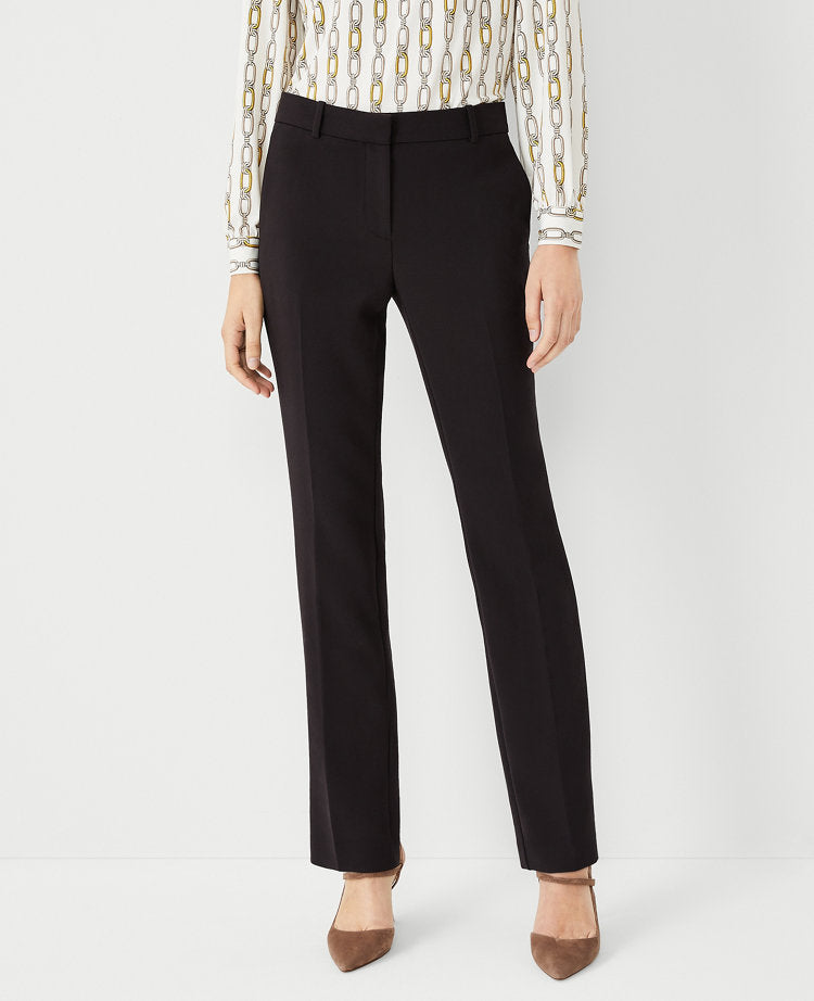 The Petite Sophia Straight Pant - Curvy Fit