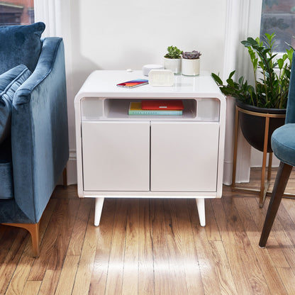 Smart Side Table with Thermoelectric Cooling Drawer