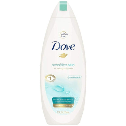 Dove Hypoallergenic Body Wash To Moisturize Sensitive Skin Body Wash For Sensitive Skin Sulfate And Paraben Free 34oz