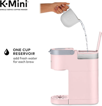 Keurig K-Mini Single Serve K-Cup Pod Coffee Maker, 6 to 12oz Brew size, with Cord Storage, Perfect for Small Spaces, Black