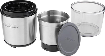 Cuisinart Food Processor, Mini-Prep 3 Cup, 24 oz, Brushed Chrome and Nickel, DLC-2ABC