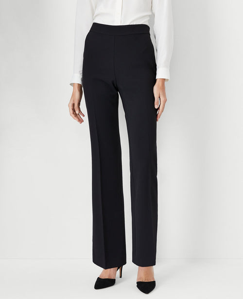 The Petite Side Zip Trouser Pant in Fluid Crepe