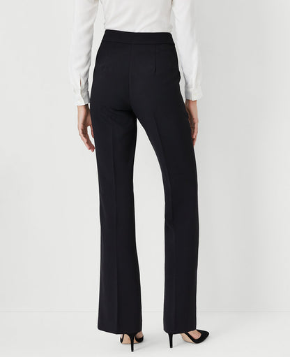 The Petite Side Zip Trouser Pant in Fluid Crepe