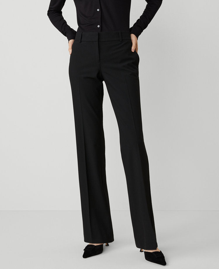 The Petite Mid Rise Trouser Pant in Seasonless Stretch