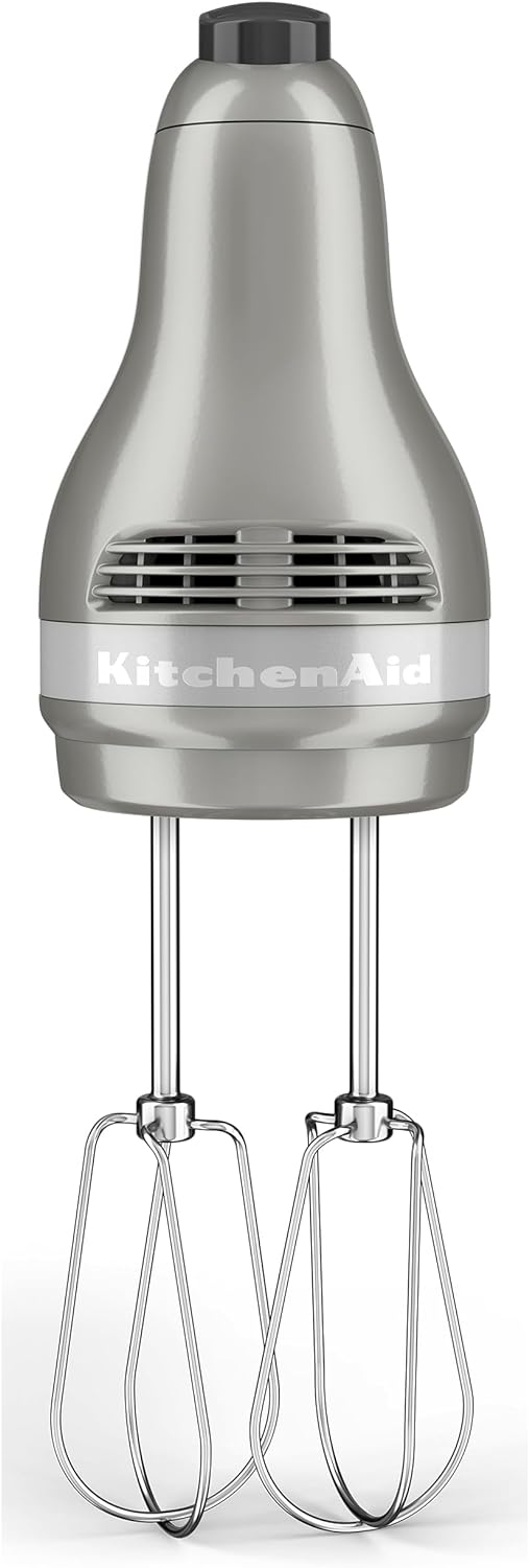 KitchenAid 5 Ultra Power Speed Hand Mixer - KHM512, Empire Red (1 Pack)