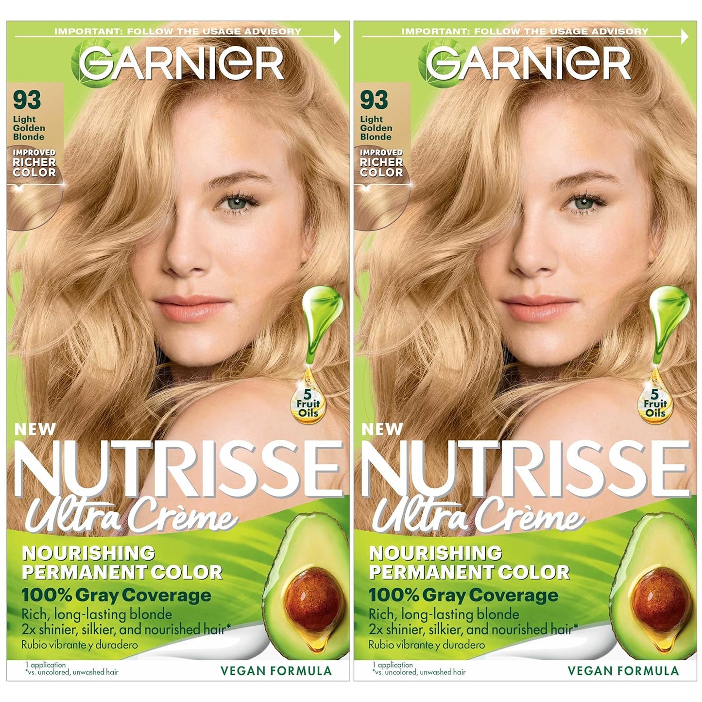 Garnier Hair Color Nutrisse Nourishing Creme, 40 Dark Brown (Dark Chocolate) Permanent Hair Dye, 1 Count (Packaging May Vary)