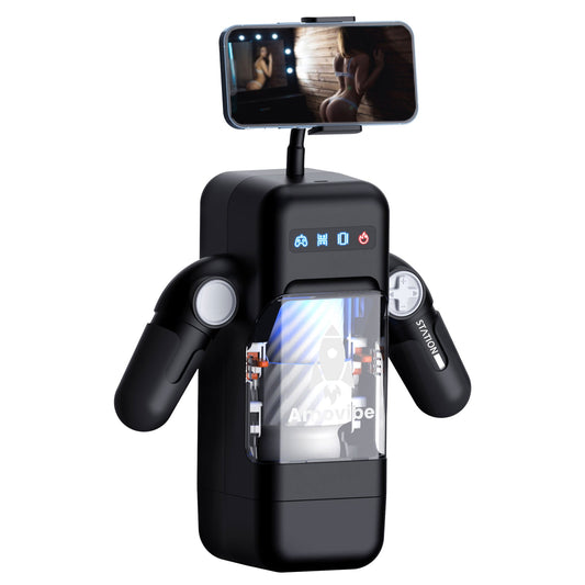 Game Cup -thrusting Vibrating Masturbator With Heating Function