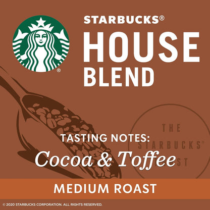 Starbucks Ground Coffee, Medium Roast Coffee, Pike Place Roast, 100% Arabica, 1 Bag (28 Oz)