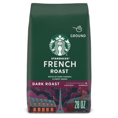 Starbucks Ground Coffee, Dark Roast Coffee, Caffè Verona, 100% Arabica, 1 bag (28 oz)