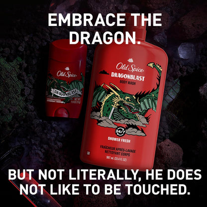 Old Spice Body Wash for Men, 24/7 Shower Fresh with Lasting Scent, Red Collection, Swagger with Cedarwood Scent, 24 fl oz (Pack of 2)