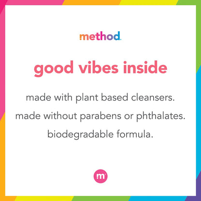Method Body Wash, Sea + Surf, Paraben and Phthalate Free, Biodegradable Formula, 28 oz, (Pack of 1)