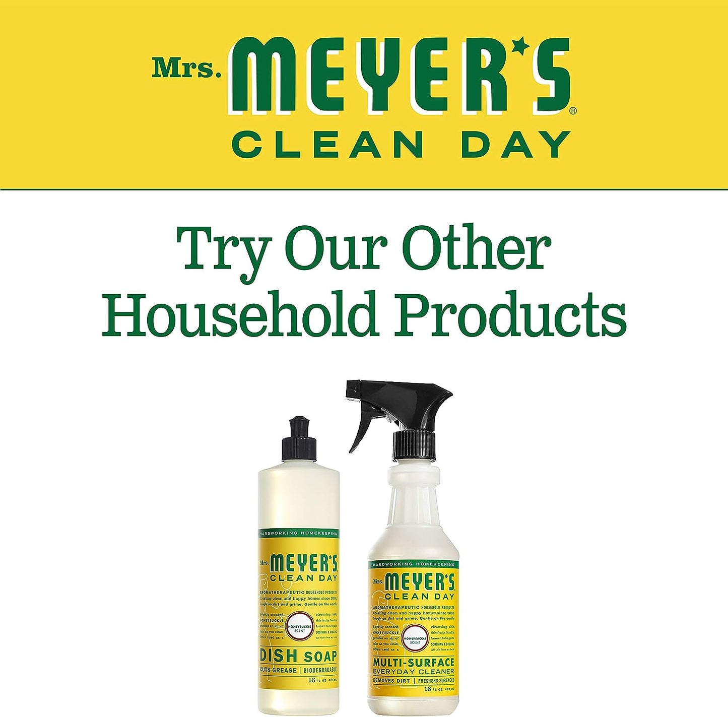 Mrs. Meyer's All-Purpose Cleaner Spray, Lemon Verbena, 16 fl. oz - Pack of 3