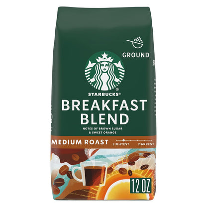Starbucks Ground Coffee, Medium Roast Coffee, Pike Place Roast, 100% Arabica, 1 Bag (28 Oz)