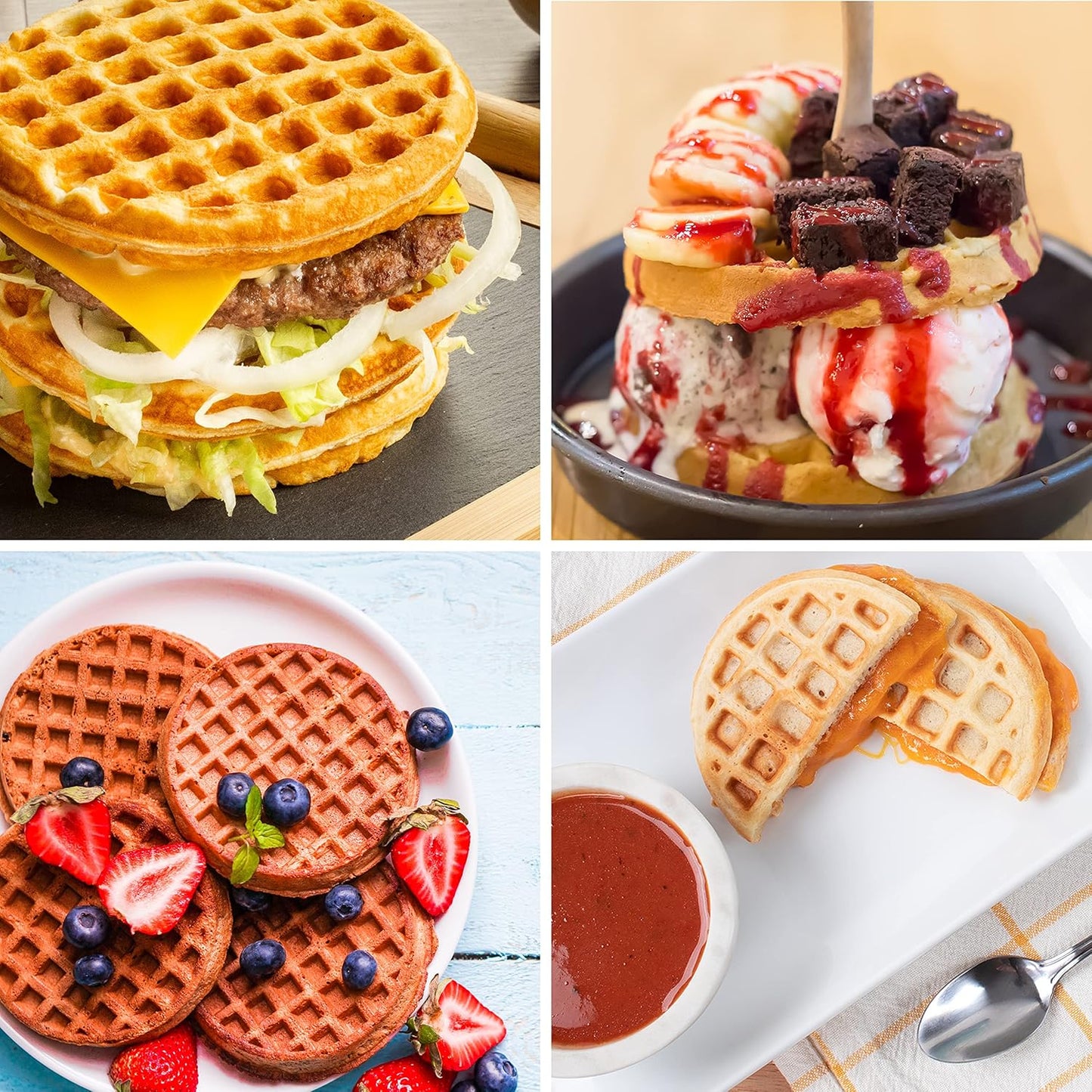 Nostalgia MyMini Cars and Trucks Shape Electric Waffle Maker, 5-Inch Non-Stick Griddle for Waffles, Hash Browns, Eggs, and More, Yellow