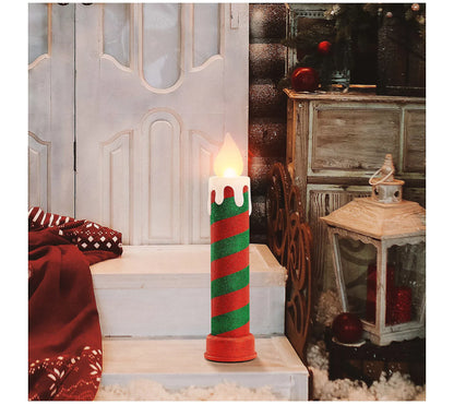 Mr. Christmas In/Outdoor Set of 2 24" Blow Mold Candles