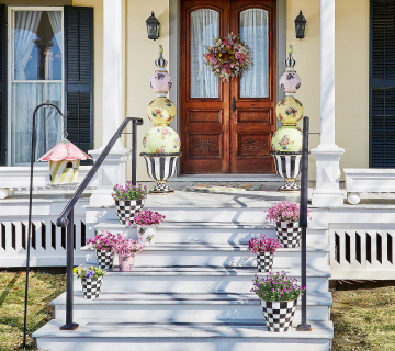 🎉Limited Time Promotion💝Only Today Buy 1 Get 1 Free ✨MacKenzie Childs Pedestal Urn