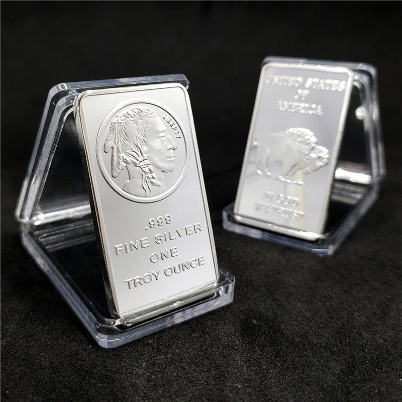 🔥Buffalo Silver Bar | Silvertowne Mint 999 Silver Bar