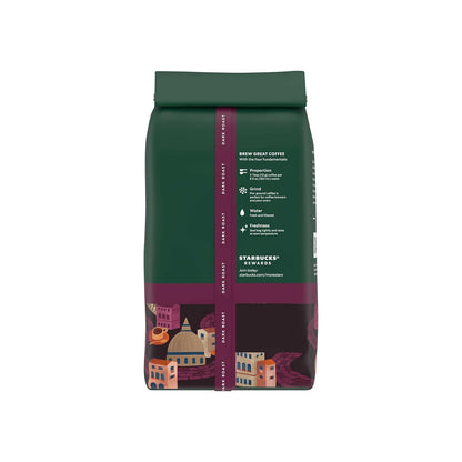 Starbucks Ground Coffee, Dark Roast Coffee, Caffè Verona, 100% Arabica, 1 bag (28 oz)