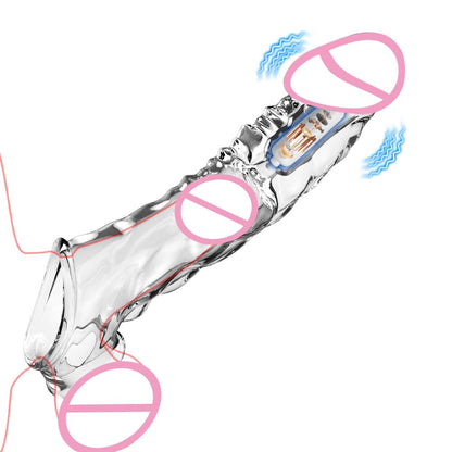 2023 latest hot style low price -Reusable penis extension vibrator