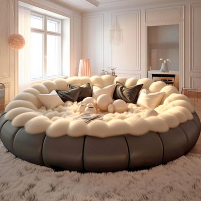 ⚡clearance sale🎁Winter Hot SaleThese Giant Circular Movie Sofas Might Be The Coziest Spot To Watch a Flick