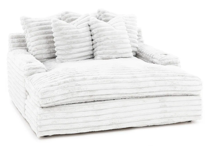 Winter Sale - Chaise Lounge With Dual Cupholders And Charging Ports