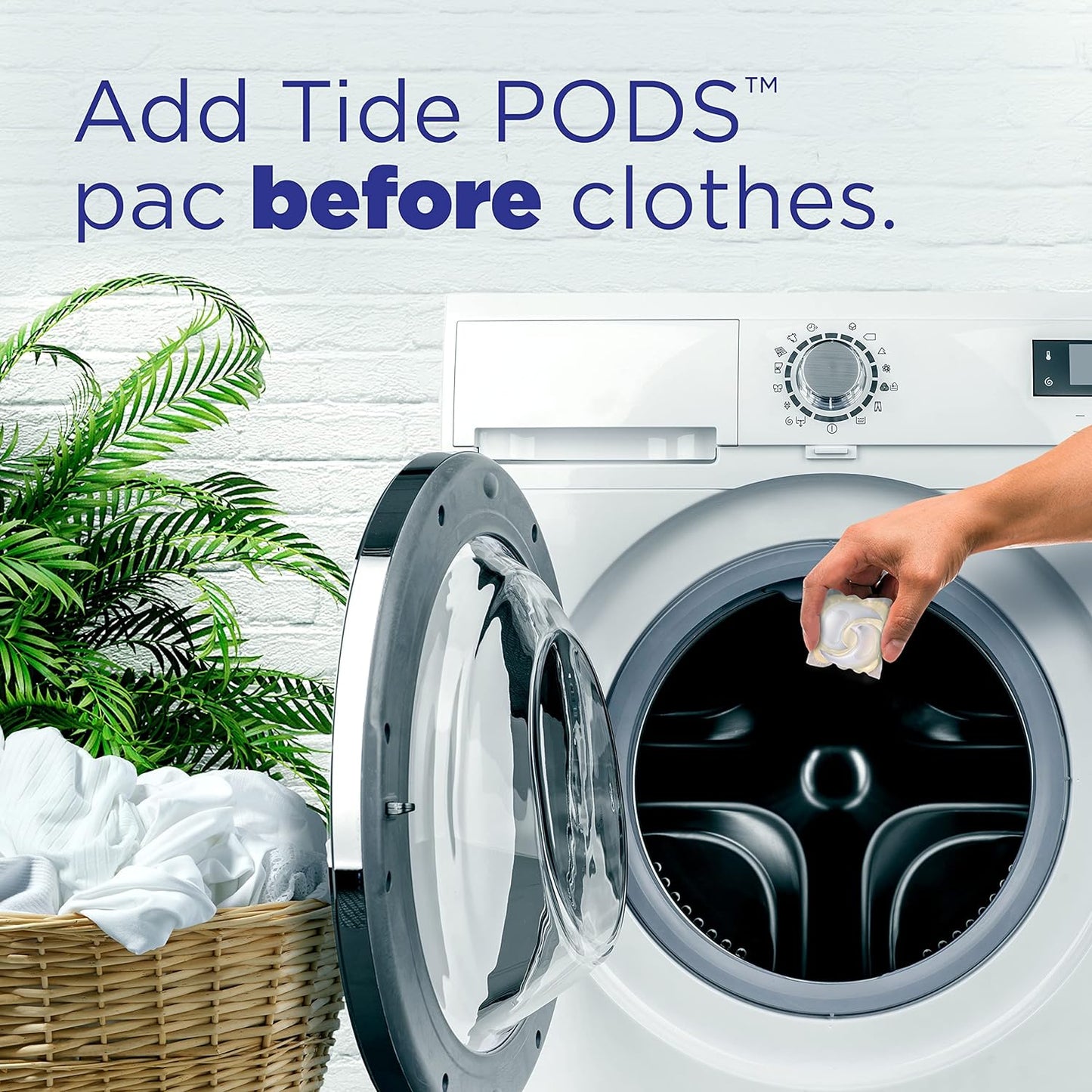 Tide PODS Free & Gentle Laundry Detergent Soap Pods, 81 count