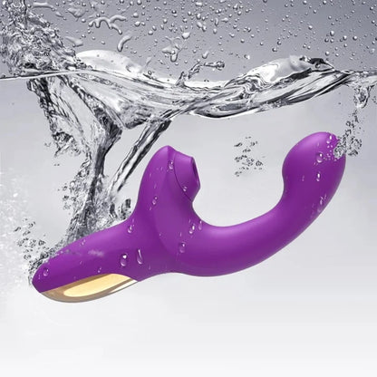 HOT DEAL - 2 IN 1 CLITORAL SUCKING VIBRATOR FEMALE FOR WOMEN