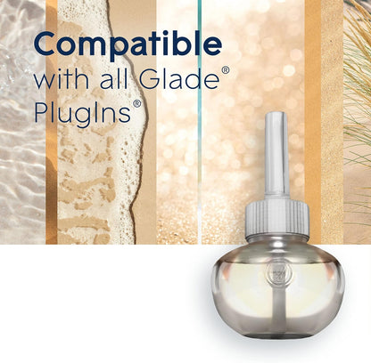 Glade PlugIns Refills Air Freshener, Scented and Essential Oils for Home and Bathroom, Apple Cinnamon, 3.35 Fl Oz, 5 Count