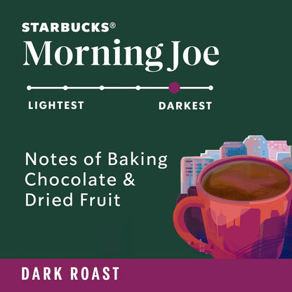 Starbucks Ground Coffee, Dark Roast Coffee, Caffè Verona, 100% Arabica, 1 bag (28 oz)