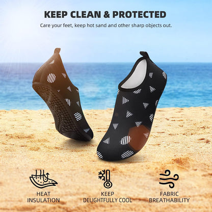 Water Shoes for Women Men Quick-Dry Aqua Socks Swim Beach Barefoot Yoga Exercise Wear Sport Accessories Pool Camping Must Haves Adult Youth Size