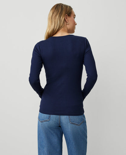 Weekend Collection Crew Neck Henley