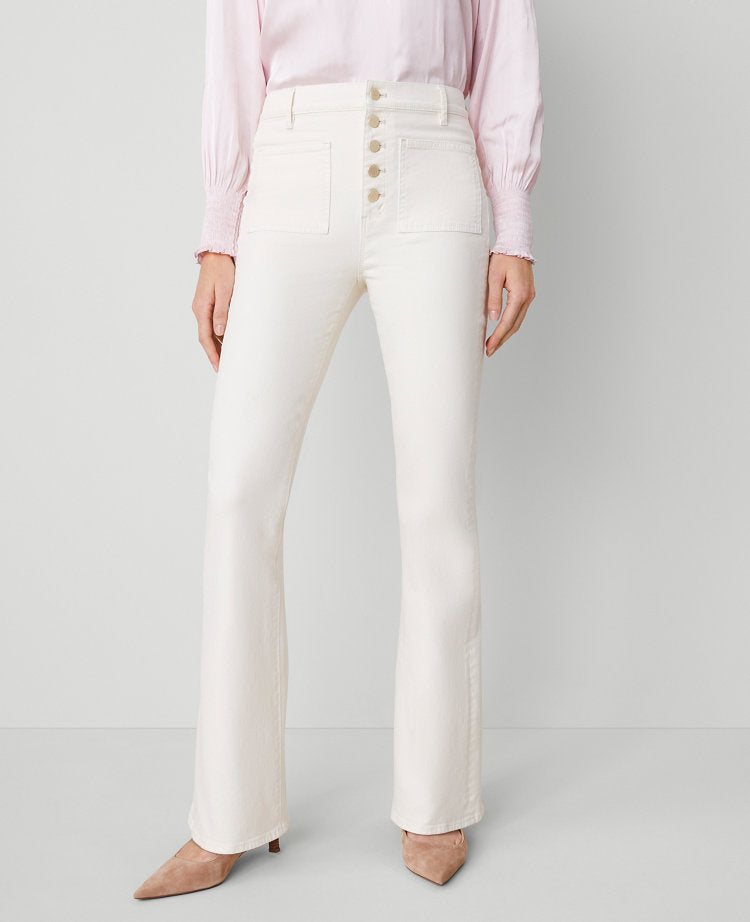 The Patch Pocket Flare Jean