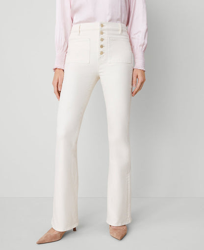 The Patch Pocket Flare Jean