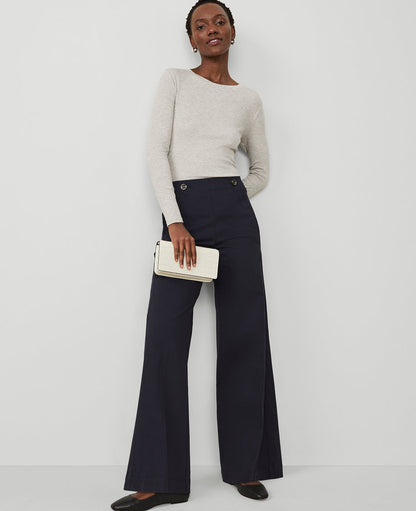 Weekend Collection Wide-Leg Sailor Pant