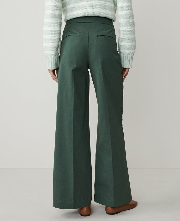 Weekend Collection Wide-Leg Sailor Pant