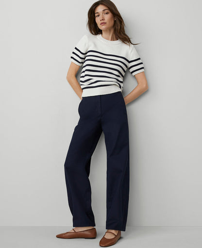 Weekend Collection Seamed Barrel Ankle Pant