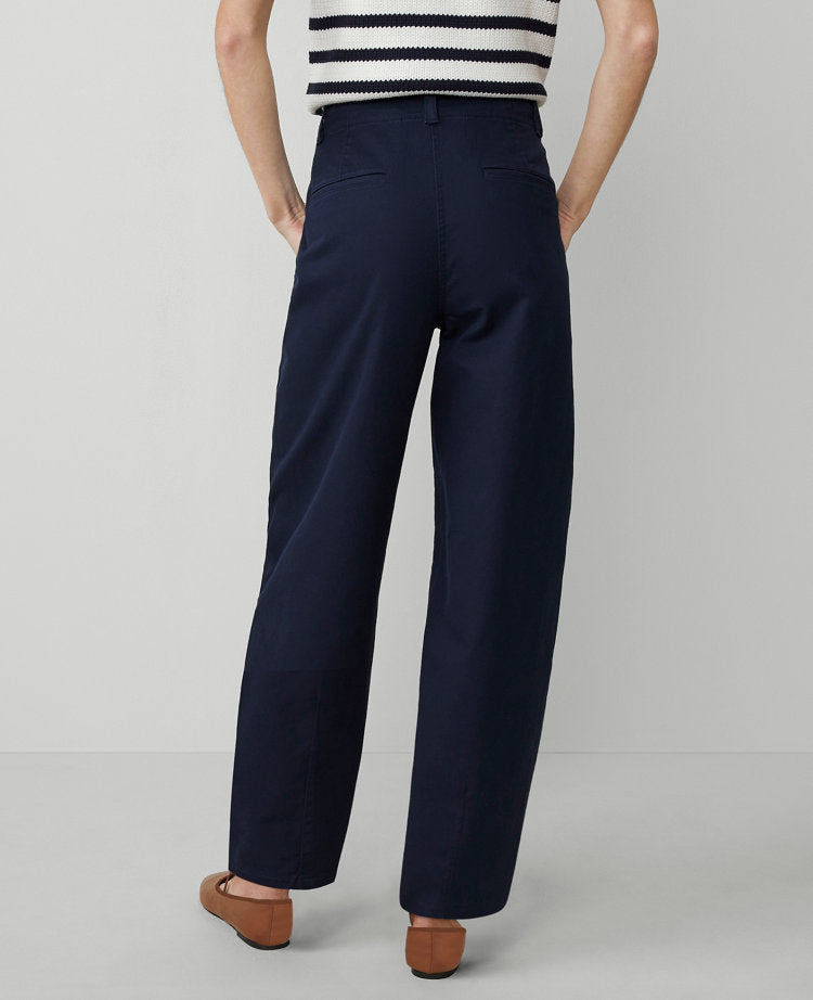 Weekend Collection Seamed Barrel Ankle Pant